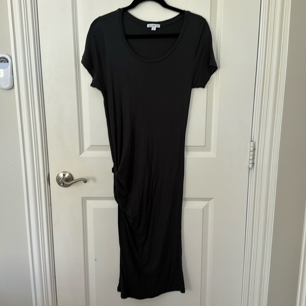 Standard James Perse Classic Black Dress